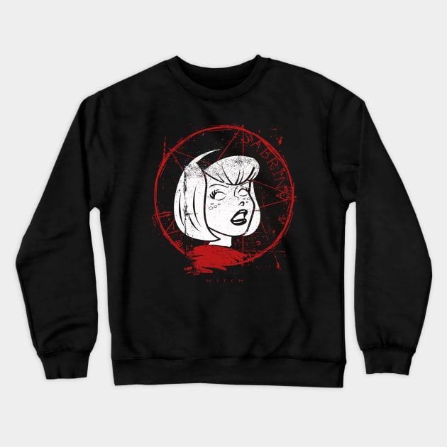 Witch of Greendale Crewneck Sweatshirt by tiranocyrus